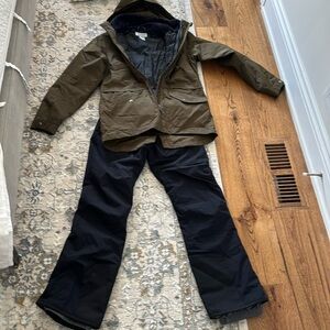 Columbia/spyder ski set